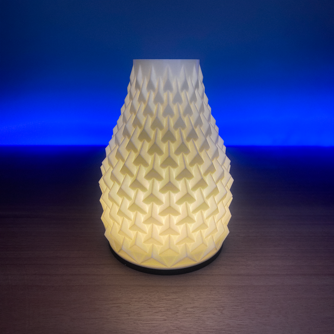 Pinn Table Lamp | 3D Printed Geometric Table Lamp | USB LED | UK Made