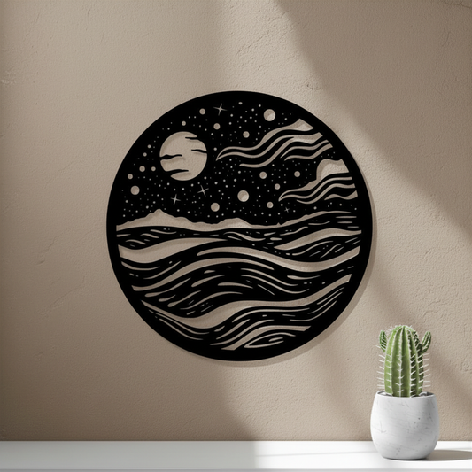 Space Wall Art | Letterbox Friendly | UK Made