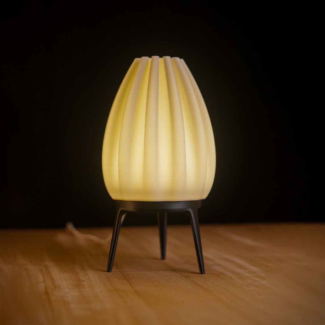 Dryft Table Lamp | 3D Printed Sculptural Table Lamp | USB LED | UK Made