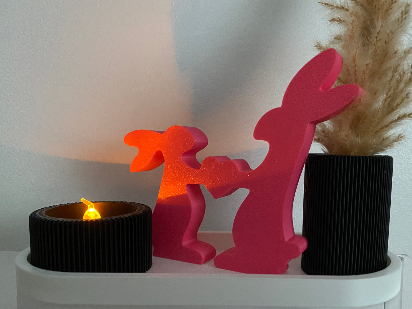 Articulated Smiley Tea Light Holder