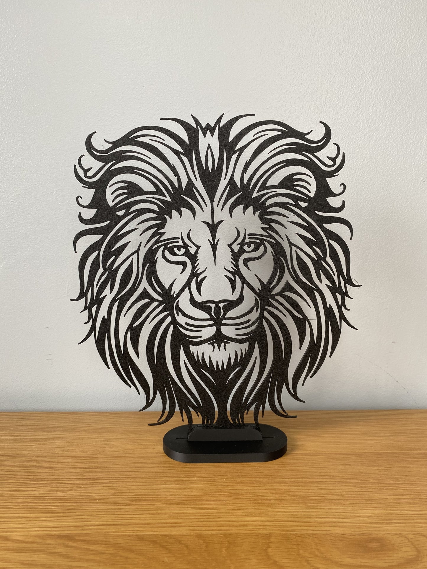 Flat Display Stand for 2D Wall Art | Matte Charcoal | UK Made