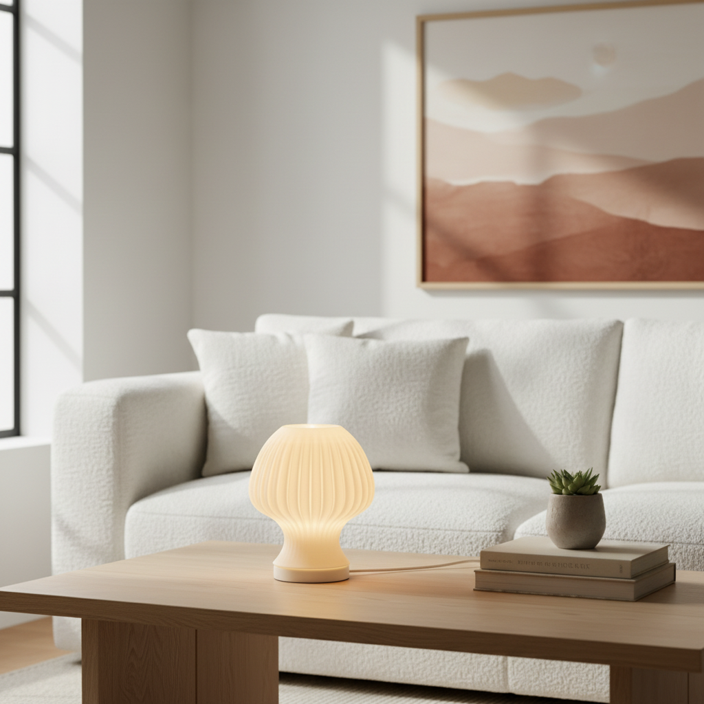 Blob Mushroom — Scandi Scene with actual product