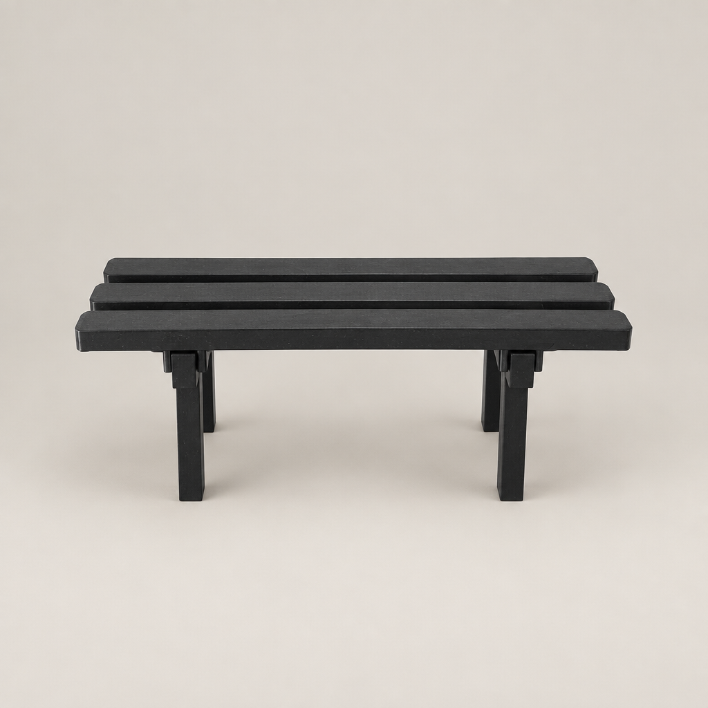 Separate Black PETG bench add-on shown alone on a neutral studio background