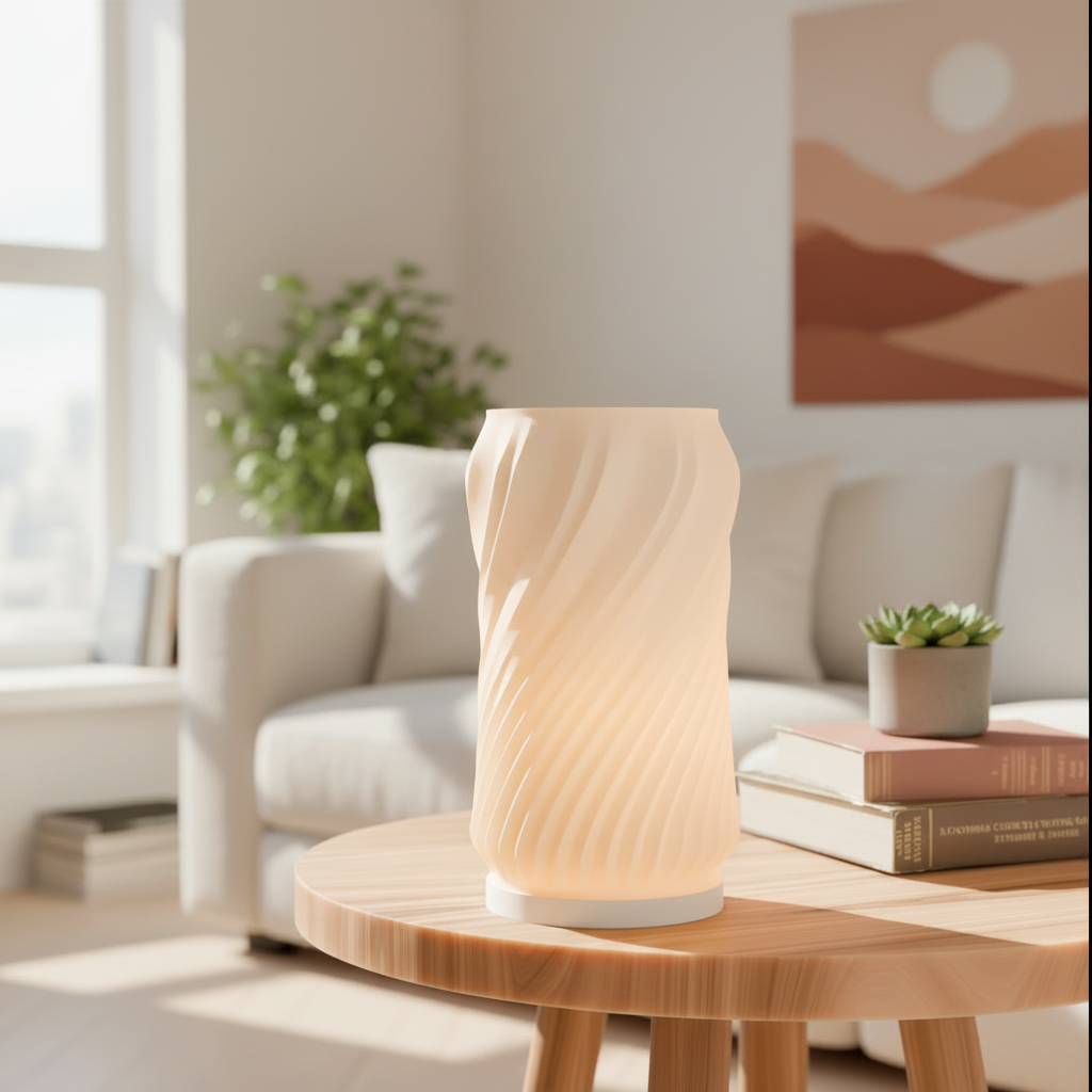 Minimalist Spiral — Scandi Scene