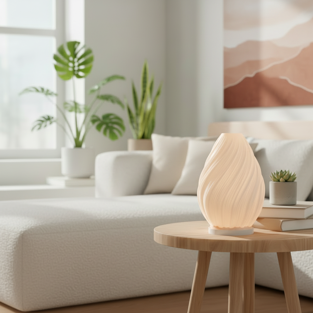 Spiral Flame — Centred